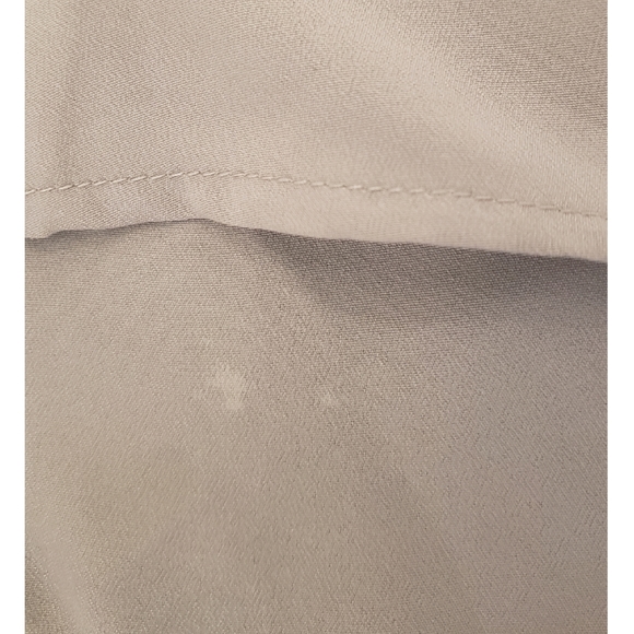 Gray Ruffled GAP Blouse Size S - Picture 9 of 10